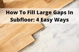 how to fill large gaps in suloor 4
