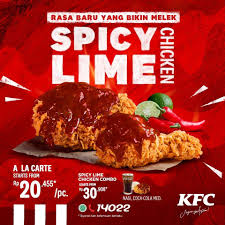 Your kfc favourites are just a click away. Menu Kfc Terbaru Spicy Lime Chicken Harga Mulai Rp 20 455 Katalog Promosi
