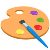 Image result for artist emoji