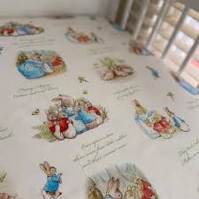 Peter Rabbit Baby Cot Fitted Sheet
