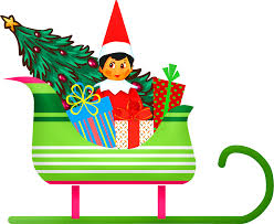 12 elf on the shelf accessories. Elf On The Shelf In Santa S Sleigh Clipart Free Download Transparent Png Creazilla