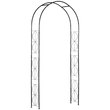 Outsunny Steel Frame Outdoor Arbor