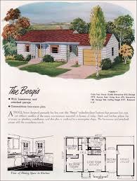 Mid Century Ranch Small House Plans