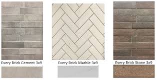 brick floor tile collection creates a