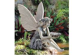 Prepare Angel Statue Fiberglass Garden