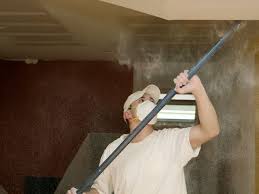 how to wet sand drywall to avoid dust