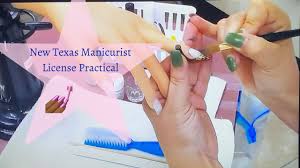texas manicurist license practical