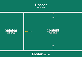 create basic layout with html