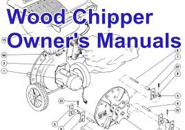 wood chipper shredder manual leaf