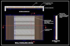 Designer Wooden Wall Panelling Detail