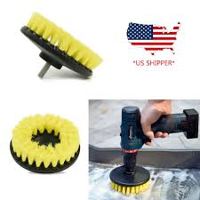 5 inch drill brush for car carpet wall