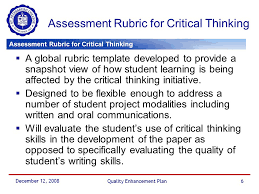 Critical Thinking Matrix  This is a good starting point or at     Pinterest Download the Critical Thinking VALUE Rubric at no cost via AAC U s Shopping  Cart  links below  