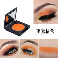 suetnei orange eye shadow matte
