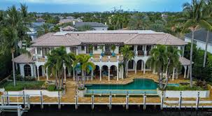 waterfront mansion in boca raton lists
