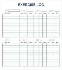 Workout Program Template Fitness Word Templates For Flyers