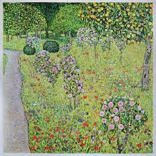 Roses Obstgarten Mit Rosen Gustav Klimt