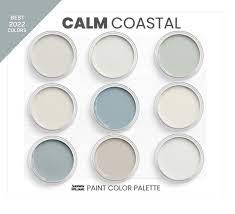 Calm Coastal Paint Color Palette