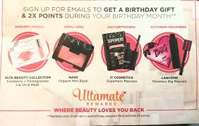 ulta birthday gifts 2018 gift with