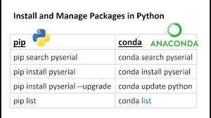 install python packages with pip and