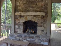 Stone Fireplace Acmore Construction
