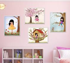 Roomgirls Room Decorset Of 4 Wall Art