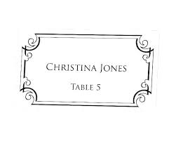 Wedding Table Tent Cards Template Folded Wedding Place Cards Awesome