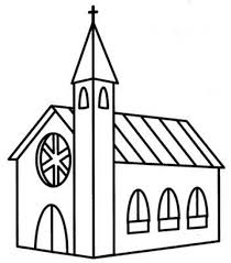 Planse de colorat biserici in categoria cladiri si peisaje. Biserica 2 Desene De Colorat