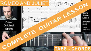 Recommended by the wall street journal. Romeo And Juliet Dire Straits Guitar Lesson Tutorial Cover Tabs Chords Note Per Note Standard Youtube