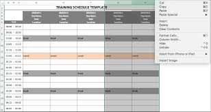 complete the schedule basics