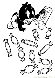 Looney tunes coloring page google search drawings. Looney Tunes Halloween Coloring Pages