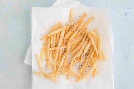 drain the fries