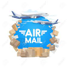 Here you'll find airplanes in multiple different completion levels and sizes. Air Mail Isolated Round Frame Of Parcels Letters And Plane Vector Airplane In Sky And Cargo Letter Envelopes And Parcels Freight Shipping Packs Postal Stamps Air Post Global Delivery Aircraft Royalty Free