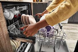 A dishwasher is a mechanical device for cleaning dishes and eating utensils. All Dishwashing Appliances Kitchenaid