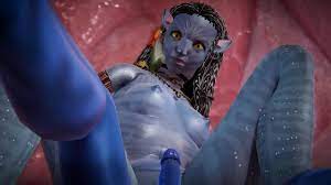 Avatar - Neytiri - Blue skined alien girl - Sex and pussy licking with  orgasm - Futanari animation - XNXX.COM