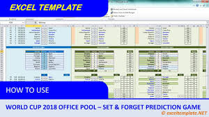 World Cup 2018 Office Pool 2 Set And Forget Prediction Game