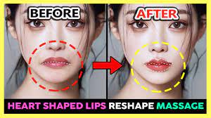 get perfect heart shaped lips reshaping