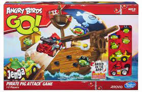 Loving Life: Angry Birds Go! Jenga Pirate Pig Attack Game Review