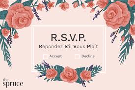 what does rsvp mean on an invitation