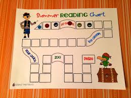Summer Pirate Reading Chart Free Printable