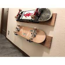 玄関 入り口 diy スケボー収納 スケボーラック スケボーのインテリア実例 2018 06 14 20 53 56 roomclip ルームクリップ インテリア 収納 スケートボード家具 インテリア