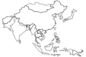 Some of the coloring page names are world continents map out where people live where, blank world outline maps. World Map With Countries Coloring Page The Continent Asia Printable Map Collection