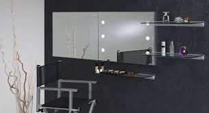 salon mirrors with lights for beauty