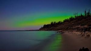 northern lights might be visible in