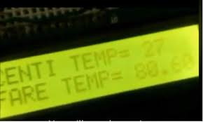 Measuring Room Temperature Using Lm35 Temperature Sensor