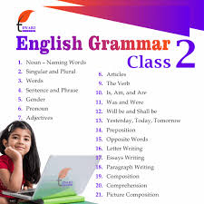 cl 2 english grammar book updated