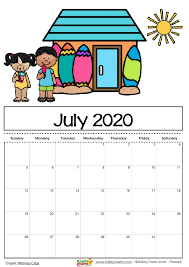Free Printable 2020 Calendar For Kids Including An Editable