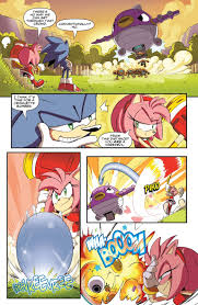The Sonic the Hedgehog comics are crazy. 