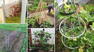 12 Diy Recycled Garden Trellis Ideas
