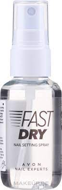 avon fast dry nail setting spray voor