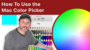 how to use the mac color picker you